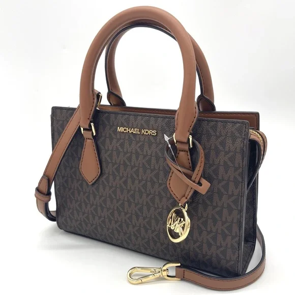 Michael Kors Sheila Small Satchel Crossbody Bag - Picture 4 of 10